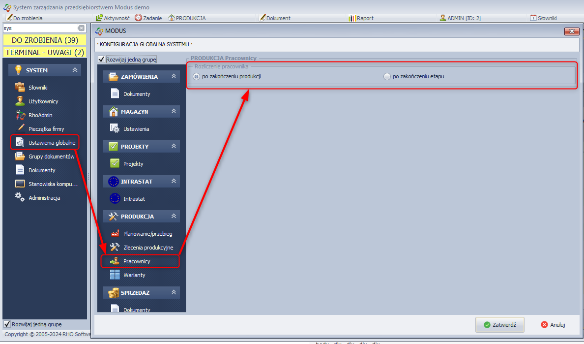 Rozliczenie pracownika