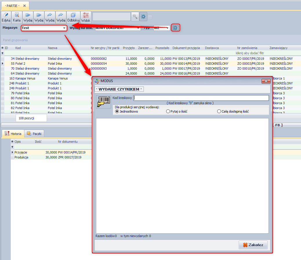 Ekran: Automatyczne tworzenie dokumentów