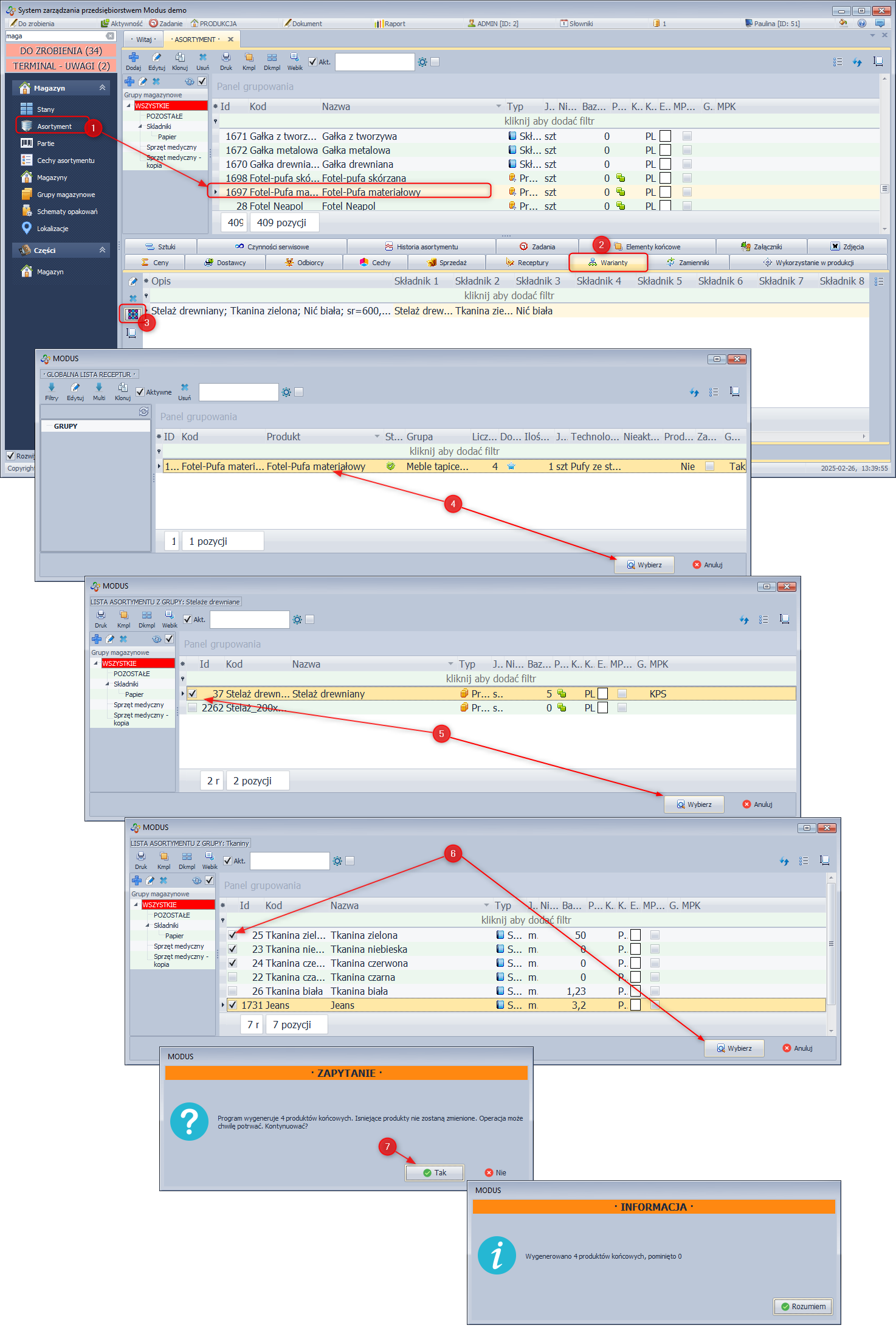 Generator wariantów Generator wariantów
