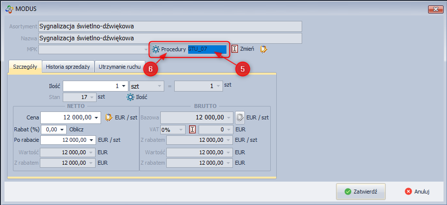 Oznaczenie transakcji