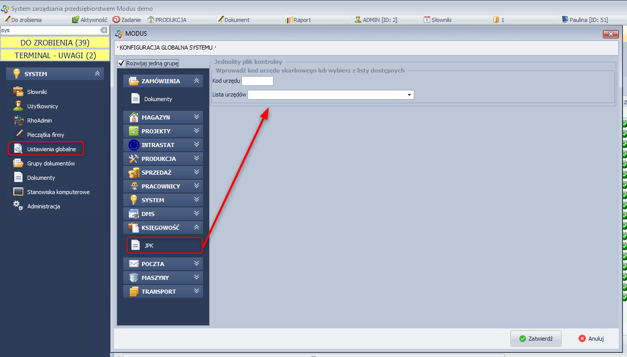 Kod Urzędu Kod Urzędu