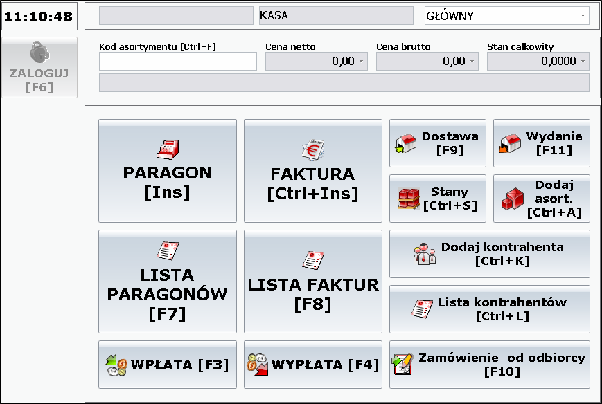 Ekran: Szybka sprzedaż 