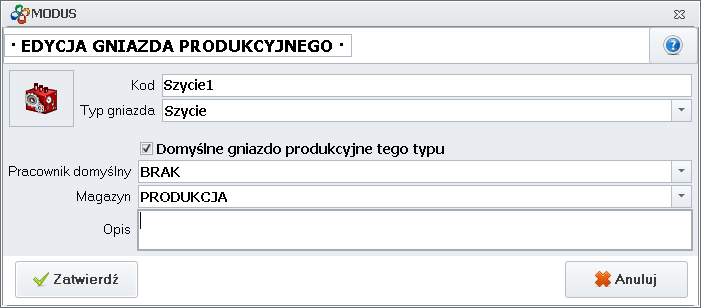 Nowe gniazdo produkcyjne