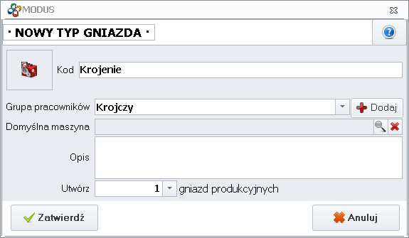 Karta - Nowy typ gniazda 
